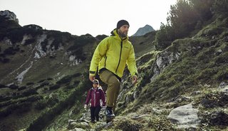 Het adidas Terrex Myshelter Down jack neem je gemakkelijk mee op micro adventure